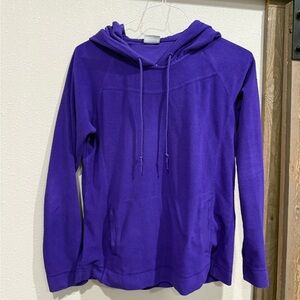 Columbia Women's Vibrant Purple Fleece Hoodie